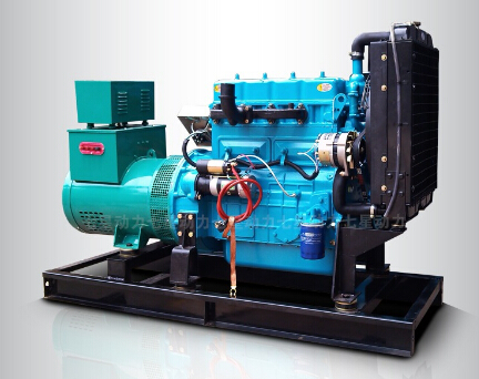 杭州上柴30kw大型柴油发二手电机组_COPY